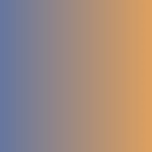 Blue to orange gradient