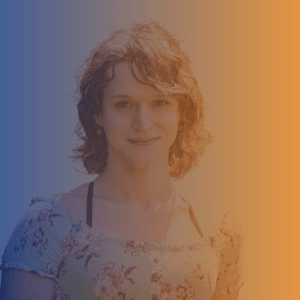 Woman smiling