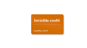 Invisible Credit Loyalty card